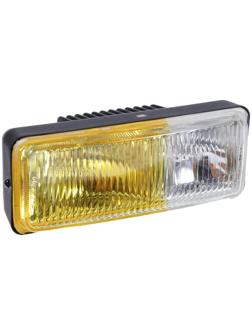 Фара противотуманная AVS PF-116H, H3, двухрежимная, бело-желтый, 12 В, 55 Вт, 2 шт 190х75 мм