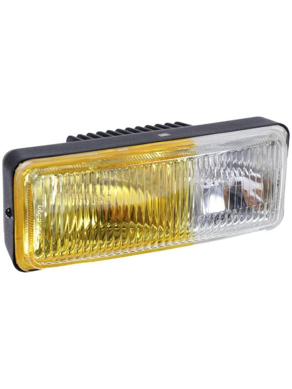 Фара противотуманная AVS PF-116H, H3, двухрежимная, бело-желтый, 12 В, 55 Вт, 2 шт 190х75 мм