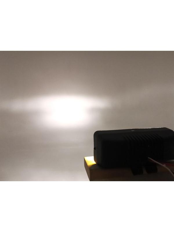 Фара противотуманная AVS PF-116H, H3, двухрежимная, бело-желтый, 12 В, 55 Вт, 2 шт 190х75 мм