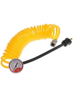 Универсальный шланг-удлинитель AVS HS-01, с манометром, 4 м