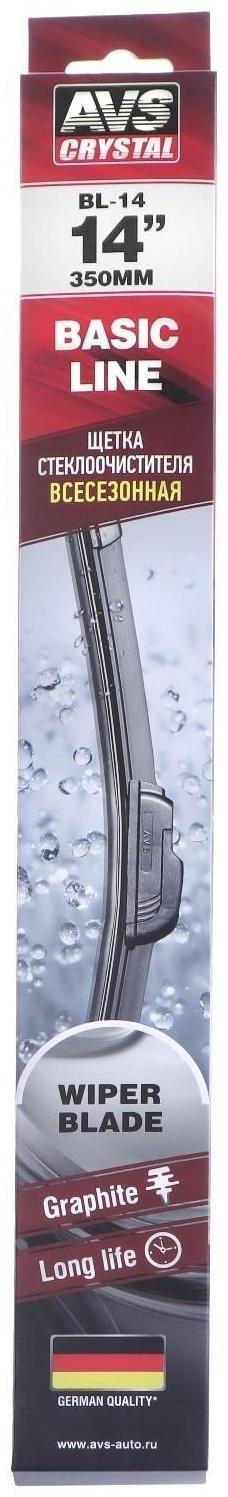 Щетка стеклоочистителя AVS Basic Line BL-14, 14