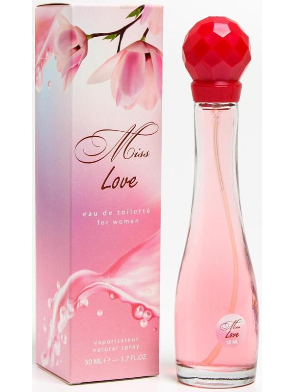 Туалетная вода женская Miss Love, 50 мл