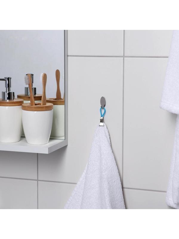 Прищепка универсальная с петелькой Доляна, 5 шт