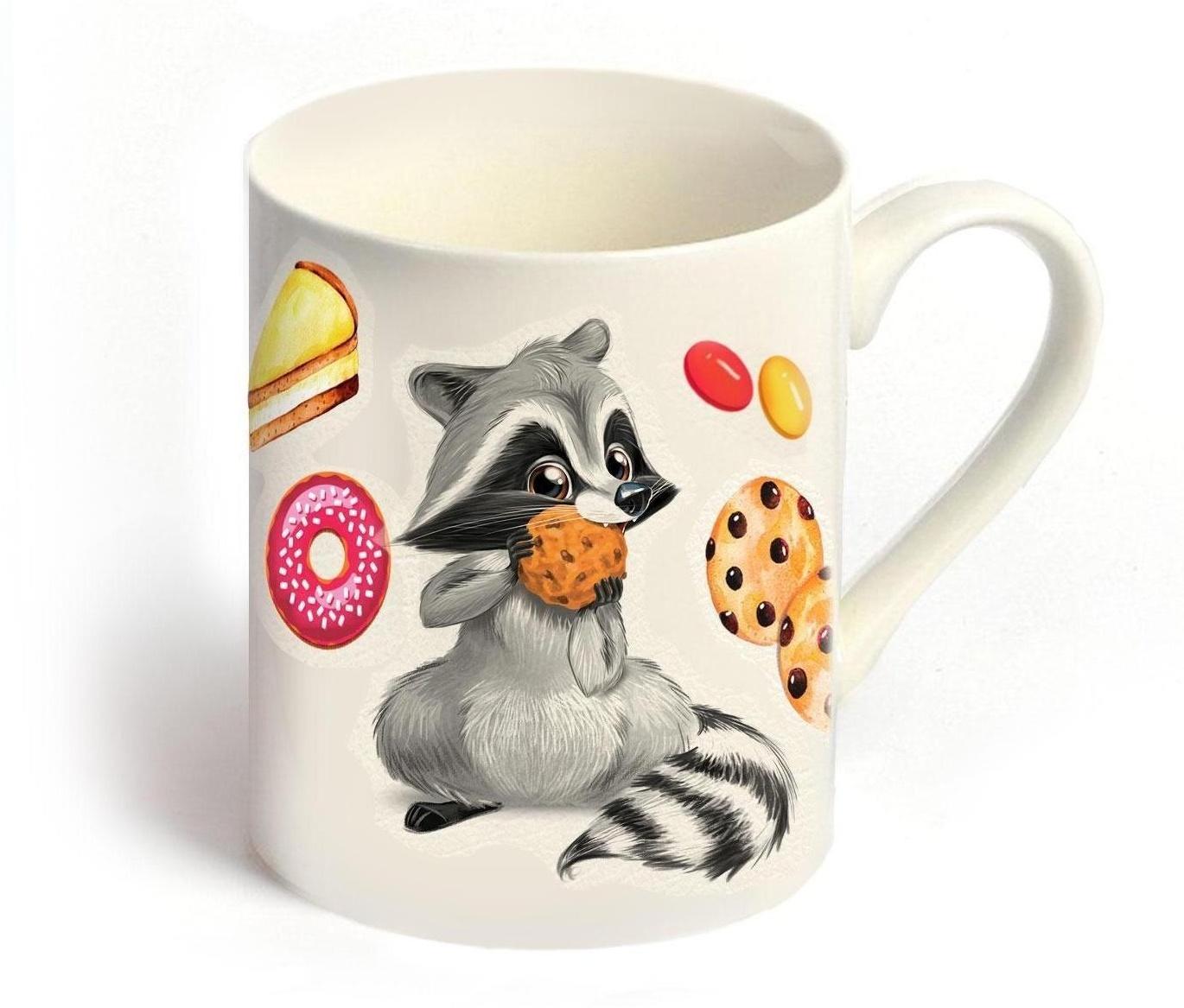 Набор для творчества «Декупаж кружки: енотик»