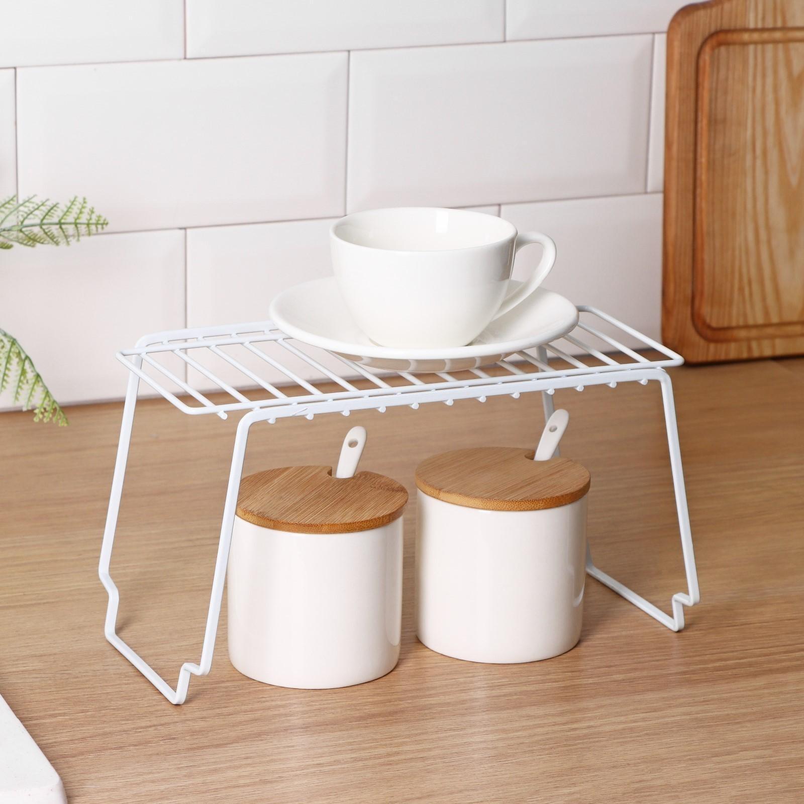 Полка универсальная 24×14,3×14,6 см, цвет белый