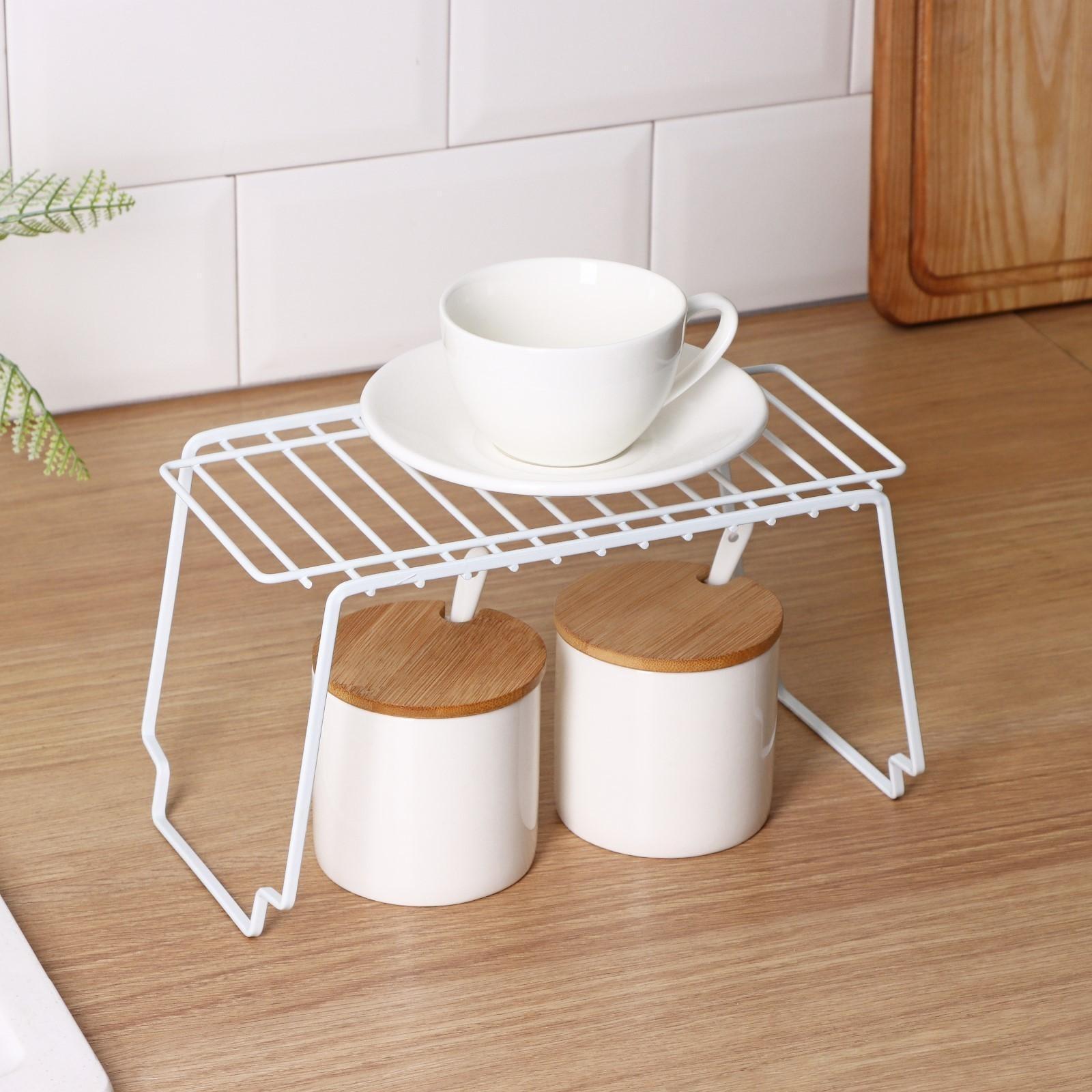 Полка универсальная 24×14,3×14,6 см, цвет белый