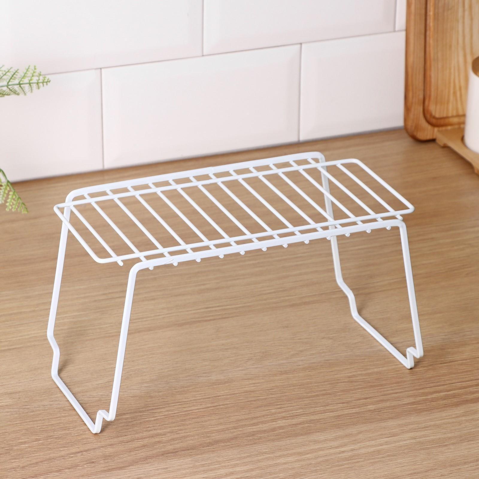 Полка универсальная 24×14,3×14,6 см, цвет белый