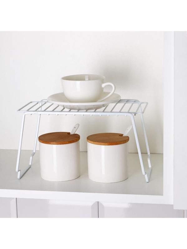 Полка универсальная 24×14,3×14,6 см, цвет белый