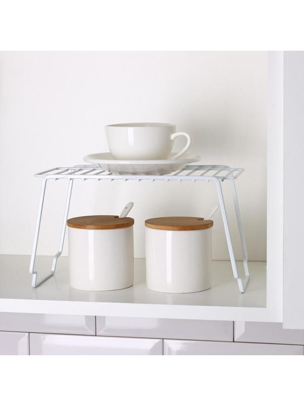 Полка универсальная 24×14,3×14,6 см, цвет белый