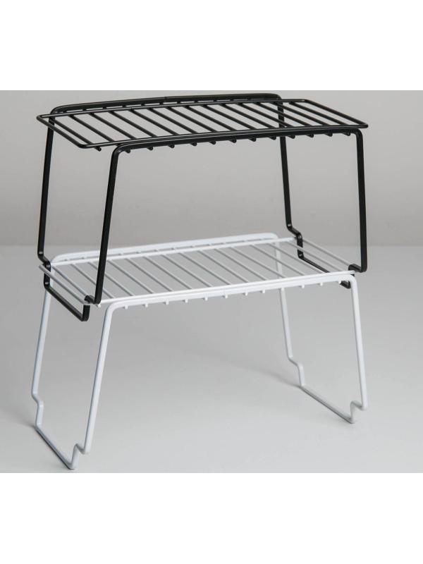 Полка универсальная, 24×14,3×14 см, цвет чёрный