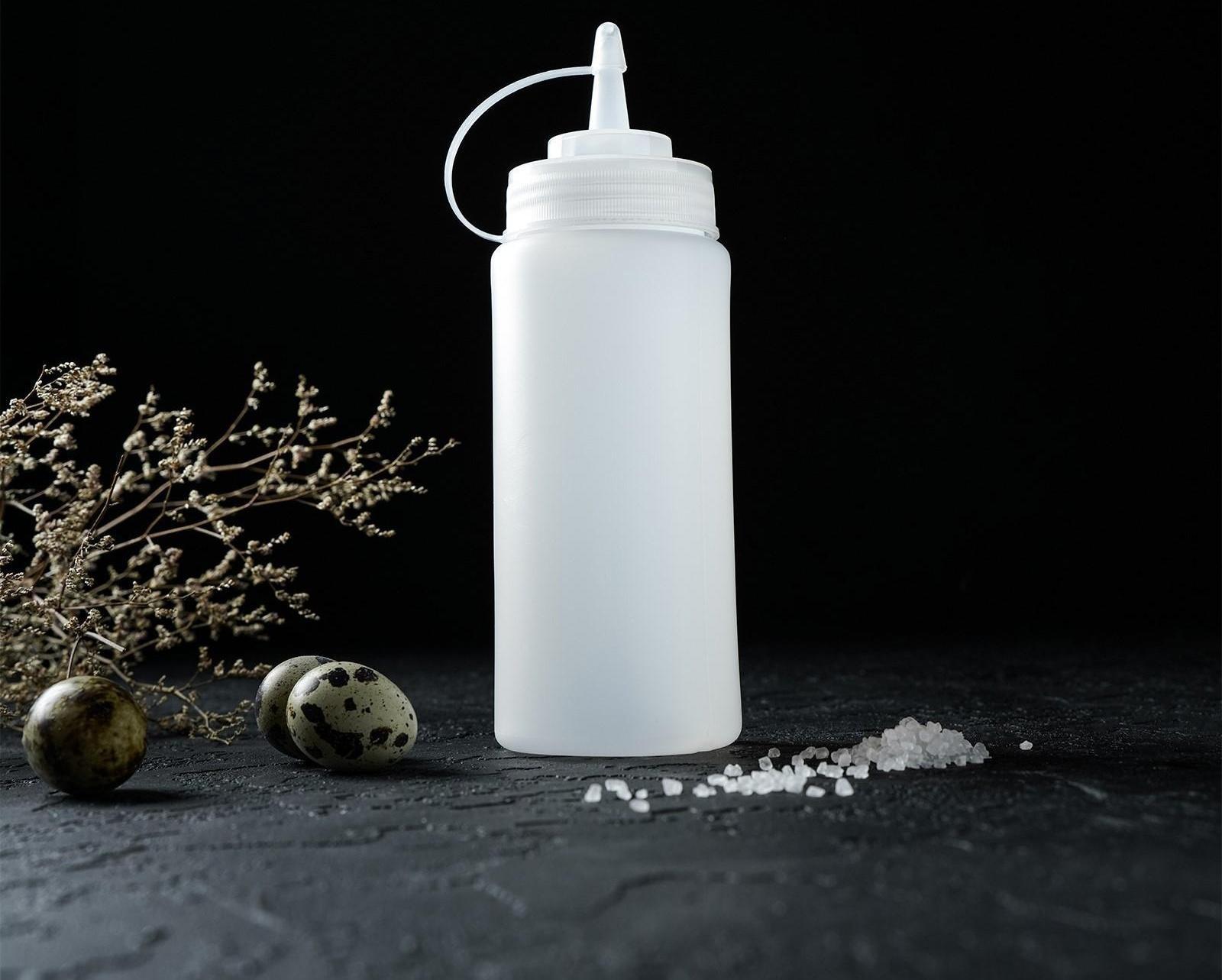 Ёмкость для соуса, 480 мл, 6,5×19,5 см, цвет белый