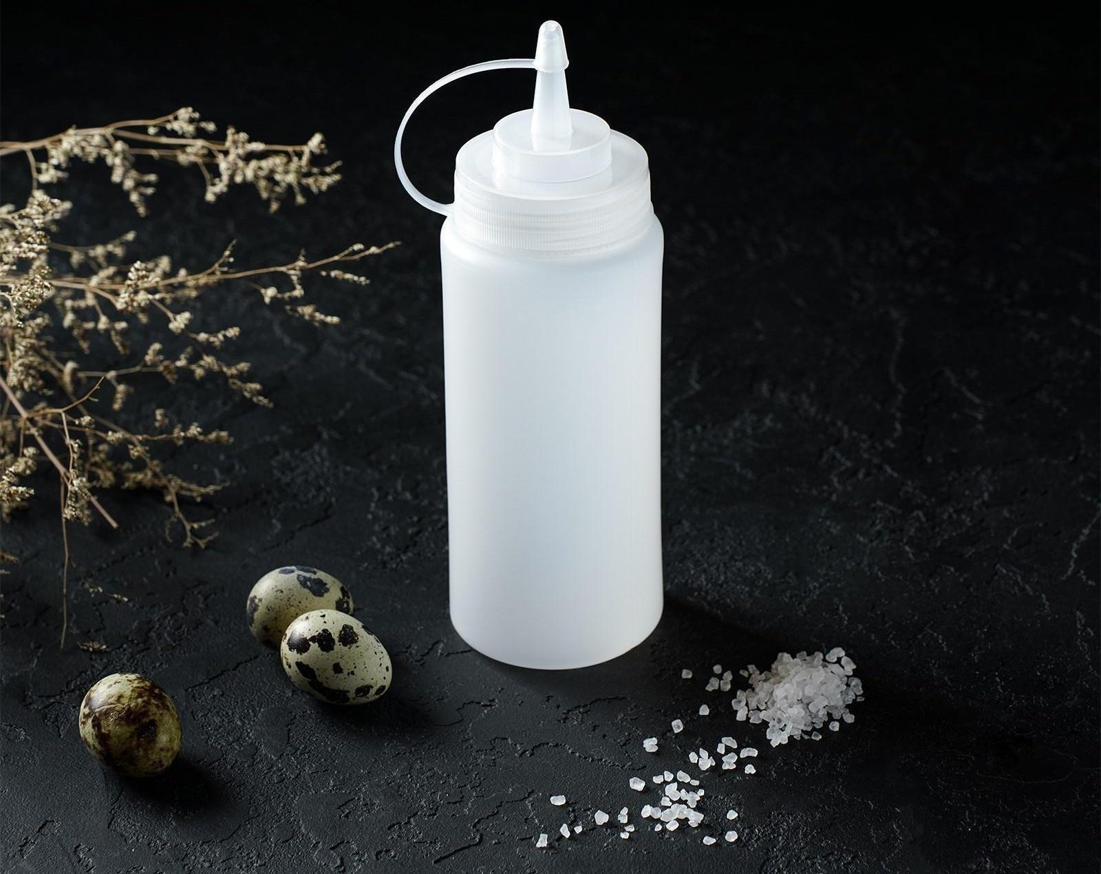 Ёмкость для соуса, 480 мл, 6,5×19,5 см, цвет белый