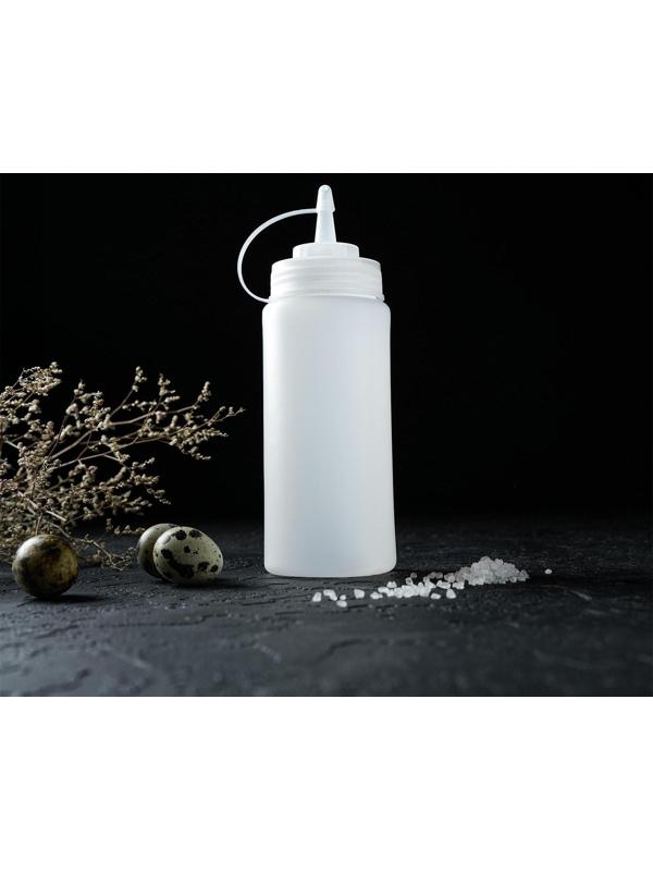 Ёмкость для соуса, 480 мл, 6,5×19,5 см, цвет белый