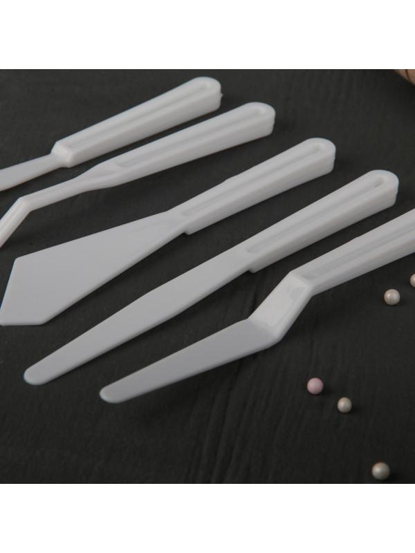 Набор для моделирования кондитерских украшений, 5 шт