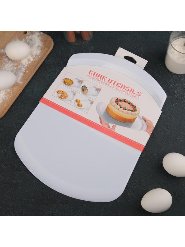 Лопатка кондитерская «Апсара», 31 см, цвет белый