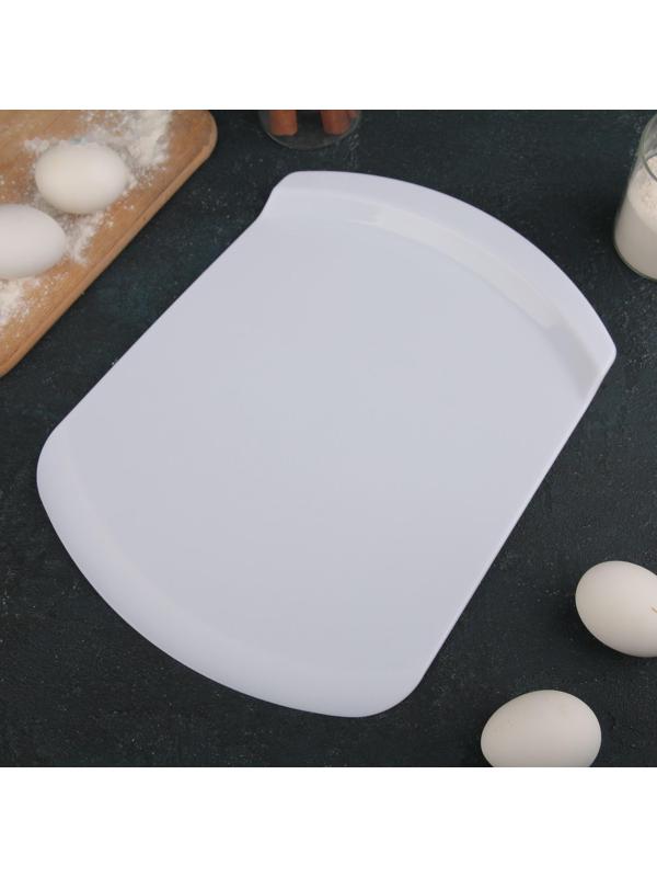 Лопатка кондитерская «Апсара», 31 см, цвет белый