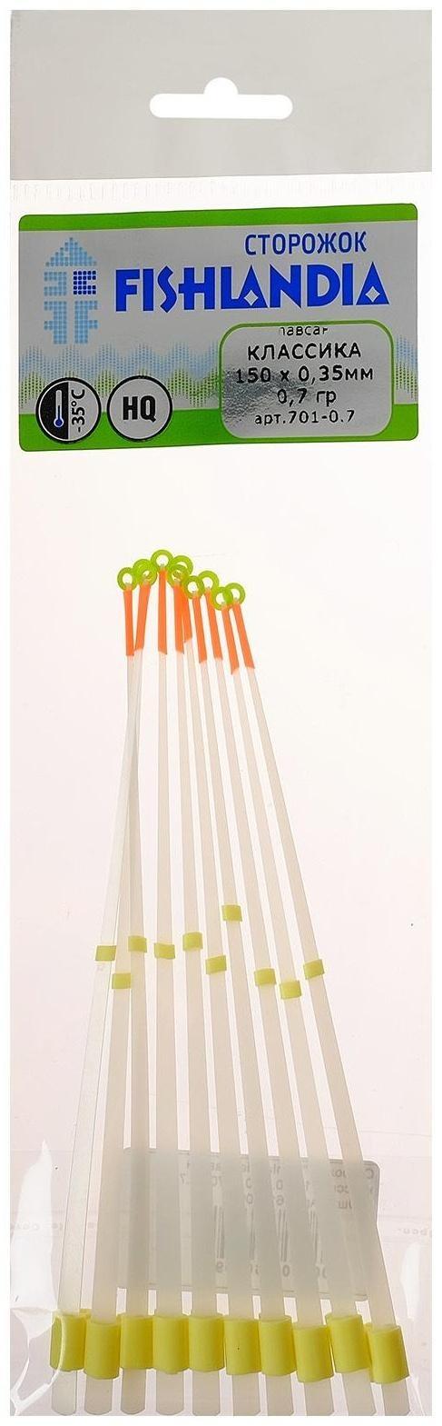 Сторожок Fishlandia, лавсан, классика, 150 × 0,35, 0,7 г, 701-0,7