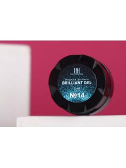 Гель для ногтей TNL «Жидкая фольга» №14 Северное сияние, 5 мл