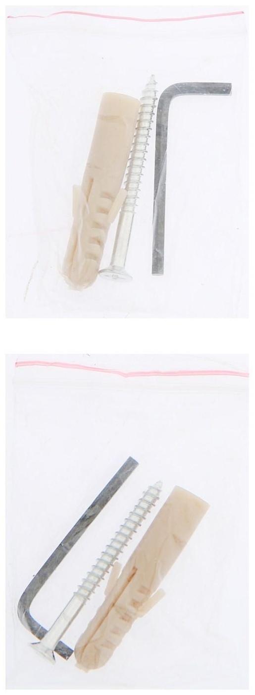 Комплект Рейлинга ТУНДРА Модерн, 2 заглушки, 2 держателя, Труба ТУНДРА 1000 мм, 1 мм, бронза