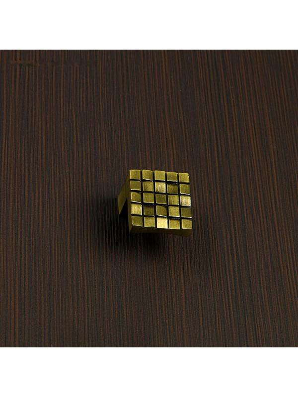 Ручка-кнопка RK-019, 21,5*22,8*20,3 мм, размер 16 мм