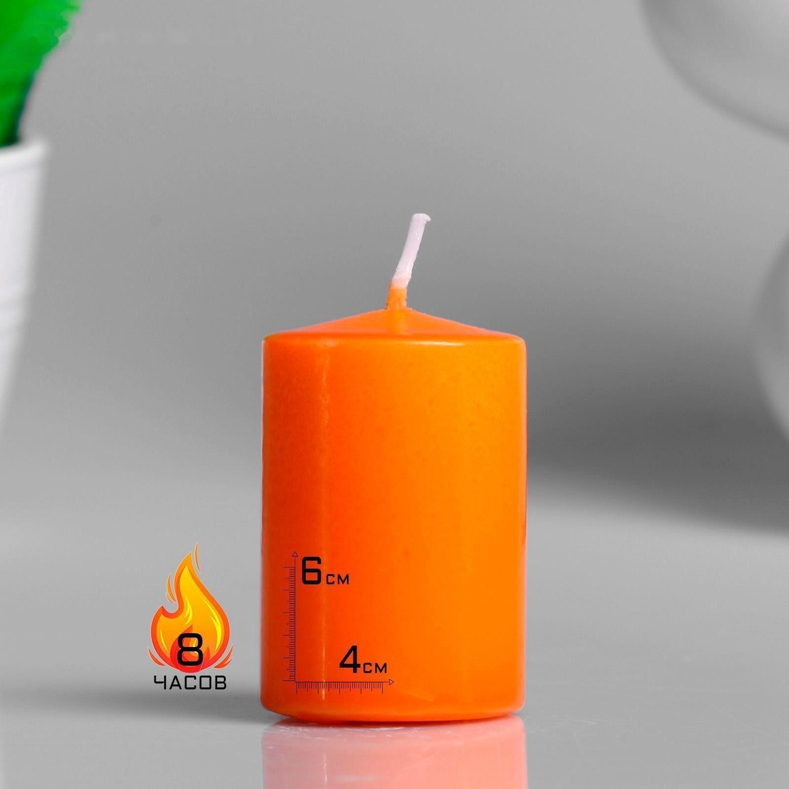 Свеча - цилиндр ароматическая 