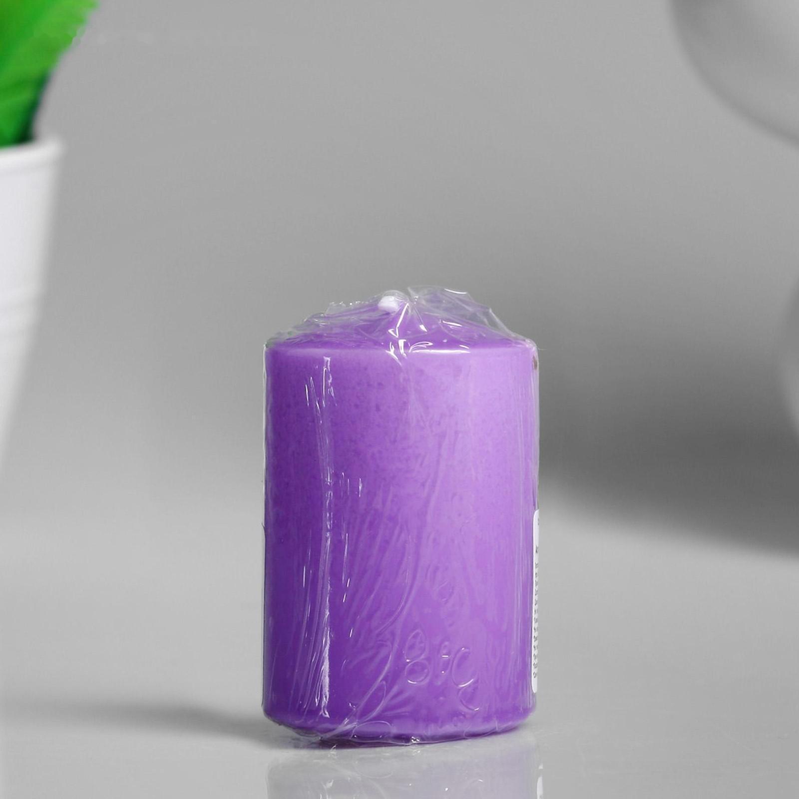 Свеча - цилиндр ароматическая 