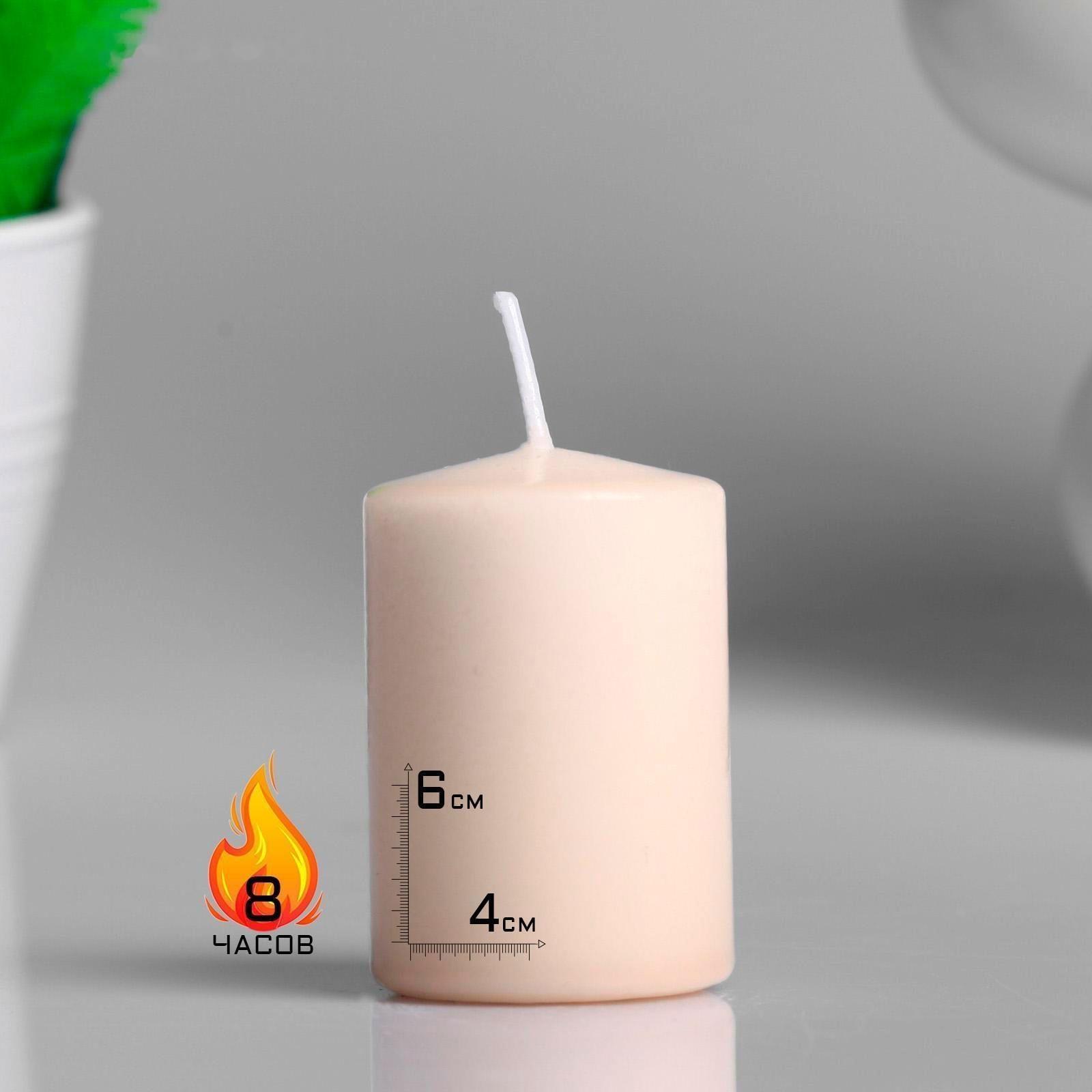 Свеча - цилиндр ароматическая 
