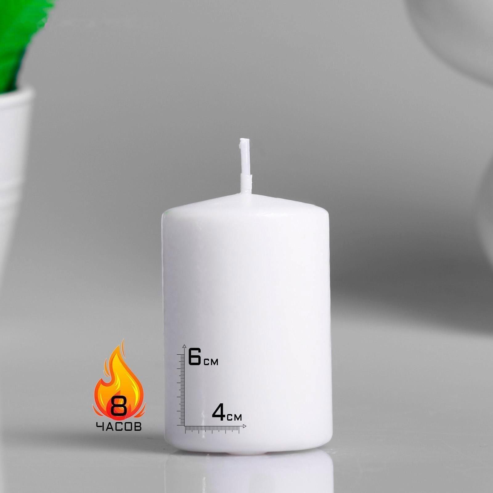 Свеча - цилиндр ароматическая 