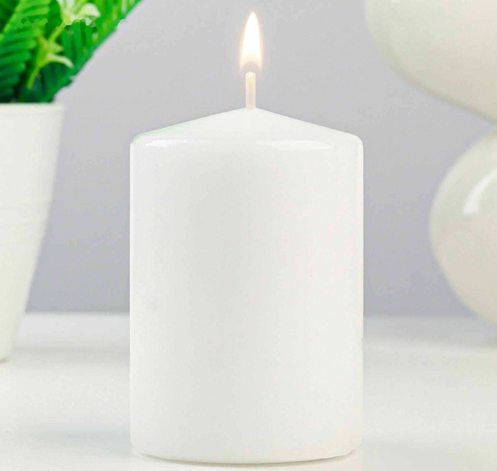 Свеча - цилиндр ароматическая 