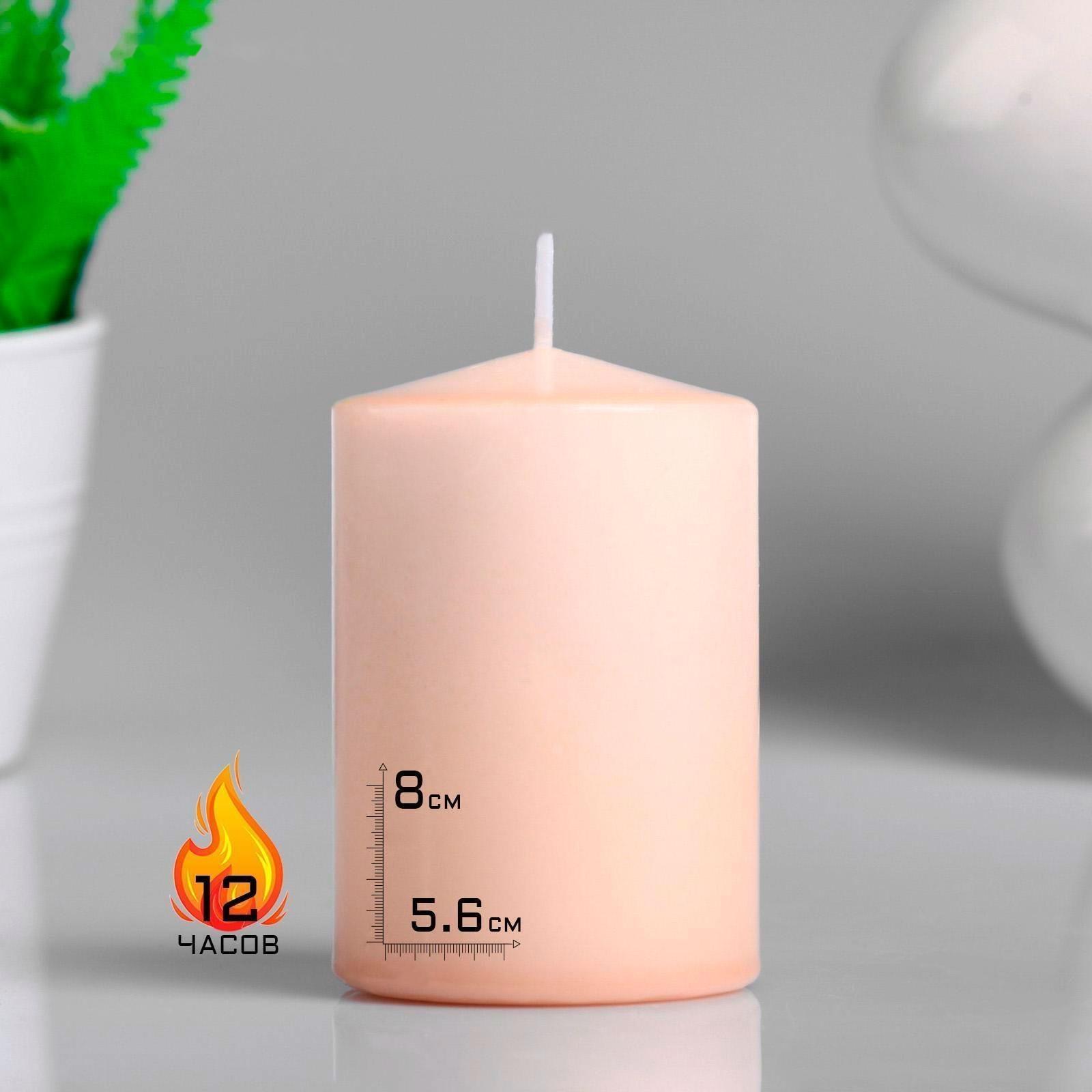 Свеча - цилиндр ароматическая 