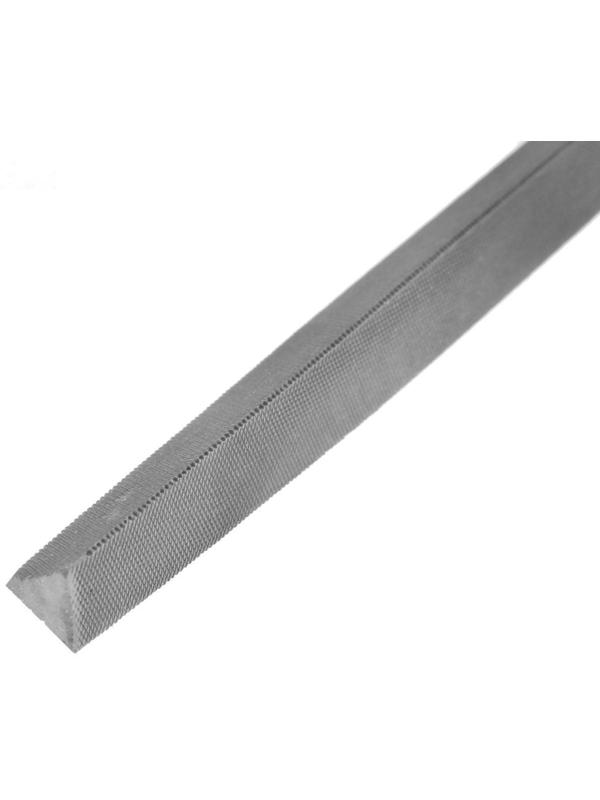 Напильник ТУНДРА, для заточки цепей пил, трехгранный, сталь У10, №3, 200 мм