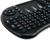 Мини-клавиатура LuazON BKB-1.0, беспроводная для ТВ, ПК и моб. уст-в, черная