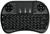 Мини-клавиатура LuazON BKB-1.0, беспроводная для ТВ, ПК и моб. уст-в, черная