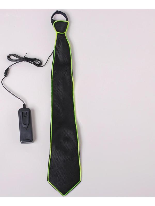 Галстук световой, цвета МИКС