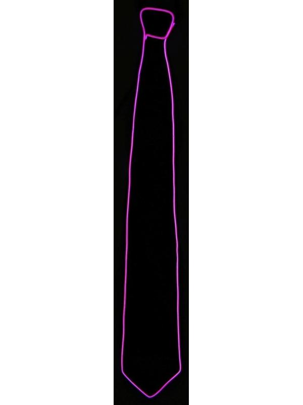 Галстук световой, цвета МИКС
