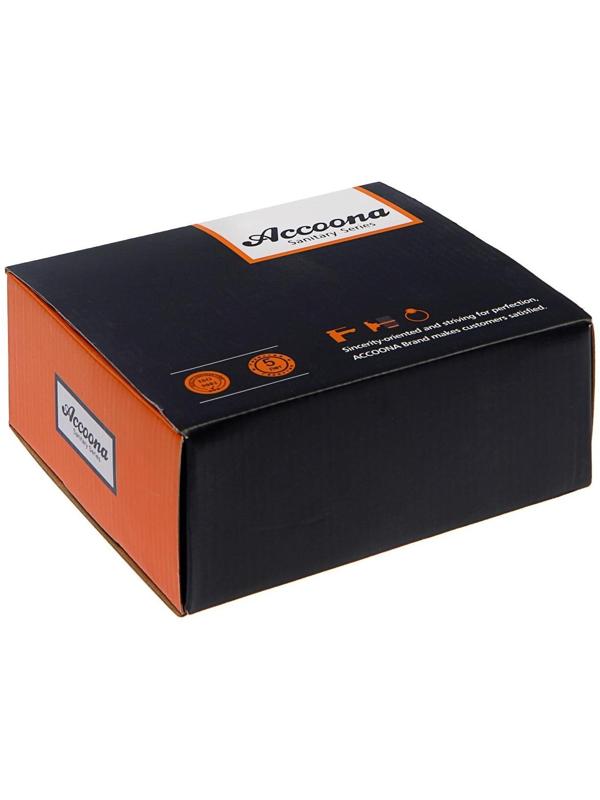 Смеситель для биде Accoona A3290, однорычажный, с гигиенической лейкой, латунь, хром