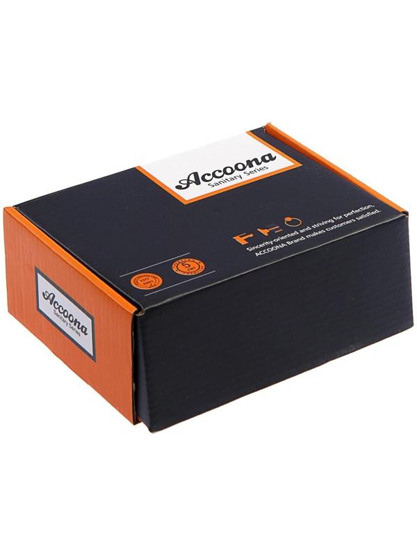 Смеситель для раковины Accoona A9067, однорычажный, силумин, хром