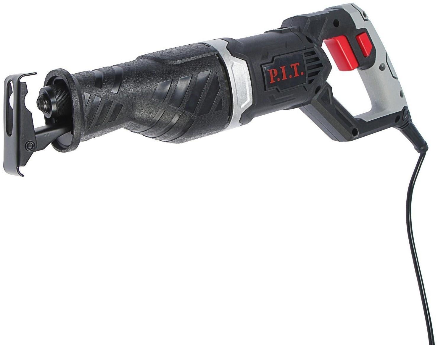 Пила сабельная P.I.T. PSA115-C, 980 Вт, 2500 ход/мин, ход 25.4 мм, пропил 115 мм