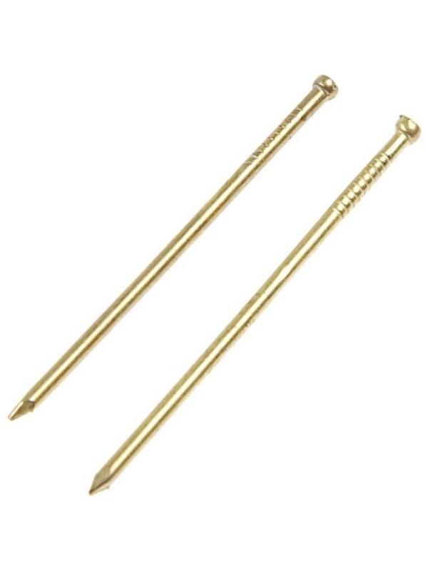 Гвозди финишные латунированные, 1.4х40, 40 шт.