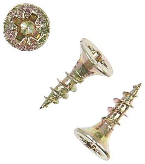 Саморезы универсальные желтые 3,5х12 ,35 шт