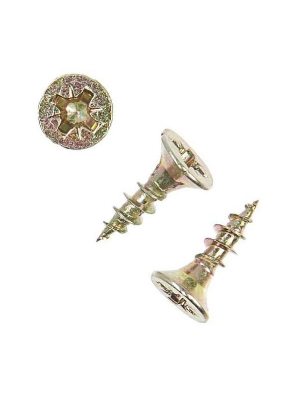 Саморезы универсальные желтые 3,5х12 ,35 шт