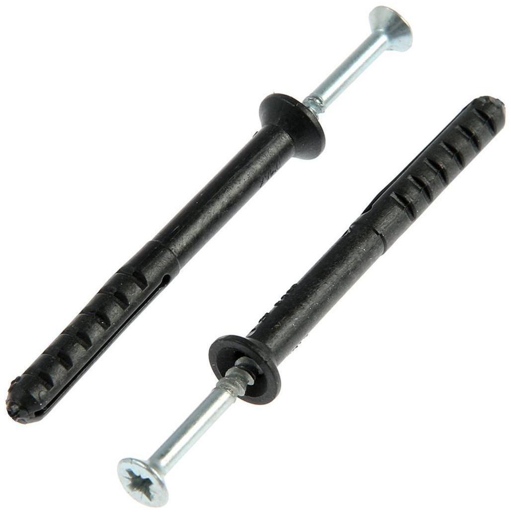 Дюбель-гвоздь 6х60 мм, потайная манжета,100 шт.