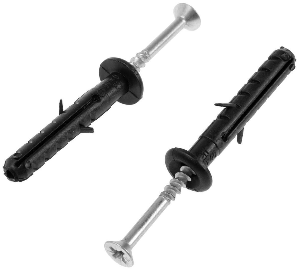 Дюбель-гвоздь  6х40 гриб ,18 шт