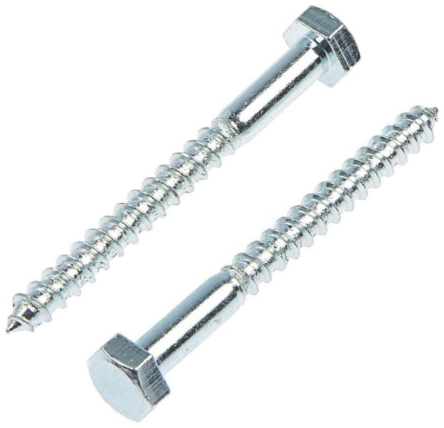 Болт сантехнический оцинк. DIN 571 10х100, 2 шт