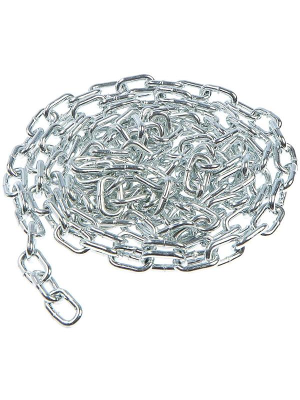 Цепь оцинк. DIN 766,кор.звено  5мм , 3м