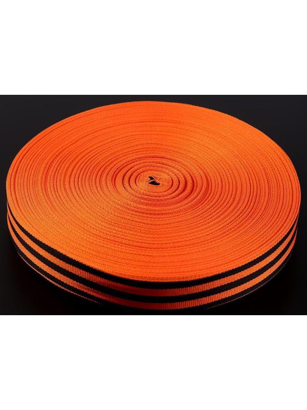 Лента репсовая «Георгиевская» 25 мм, 100 ± 1 м