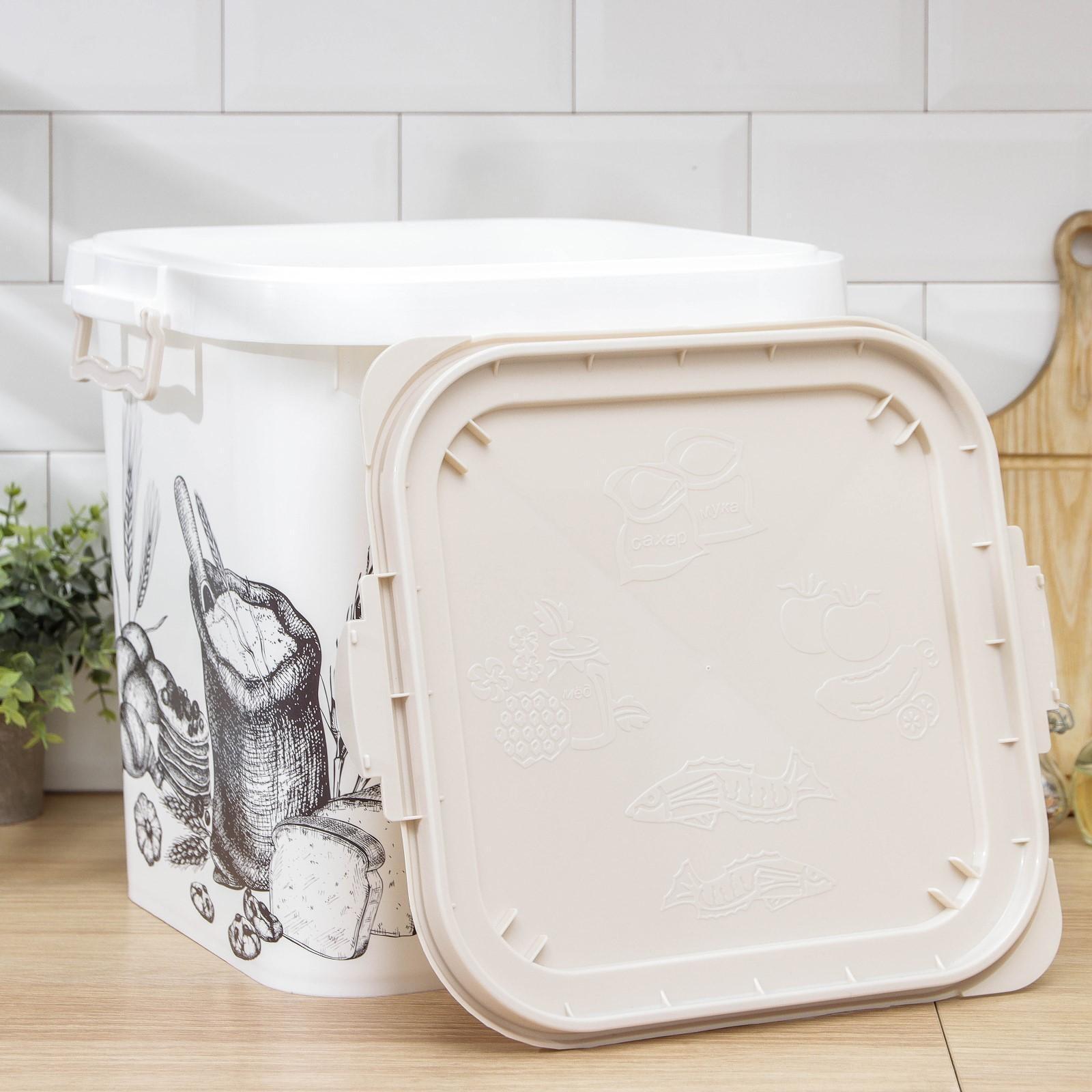 Ёмкость для муки и сахара, 25 л