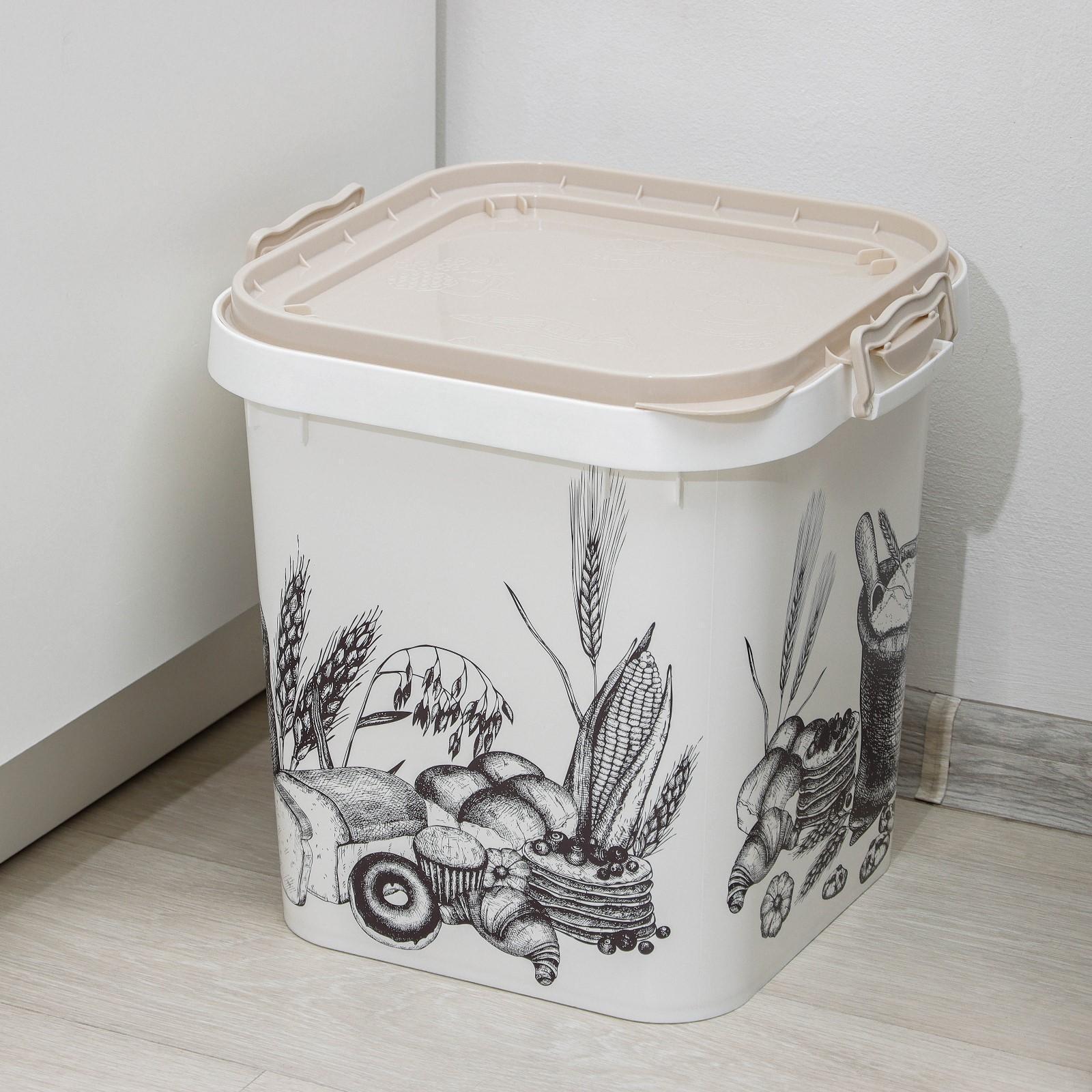 Ёмкость для муки и сахара, 25 л