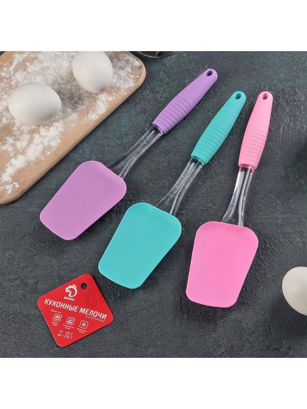 Лопатка Доляна «Про», 25,5 см, цвет МИКС