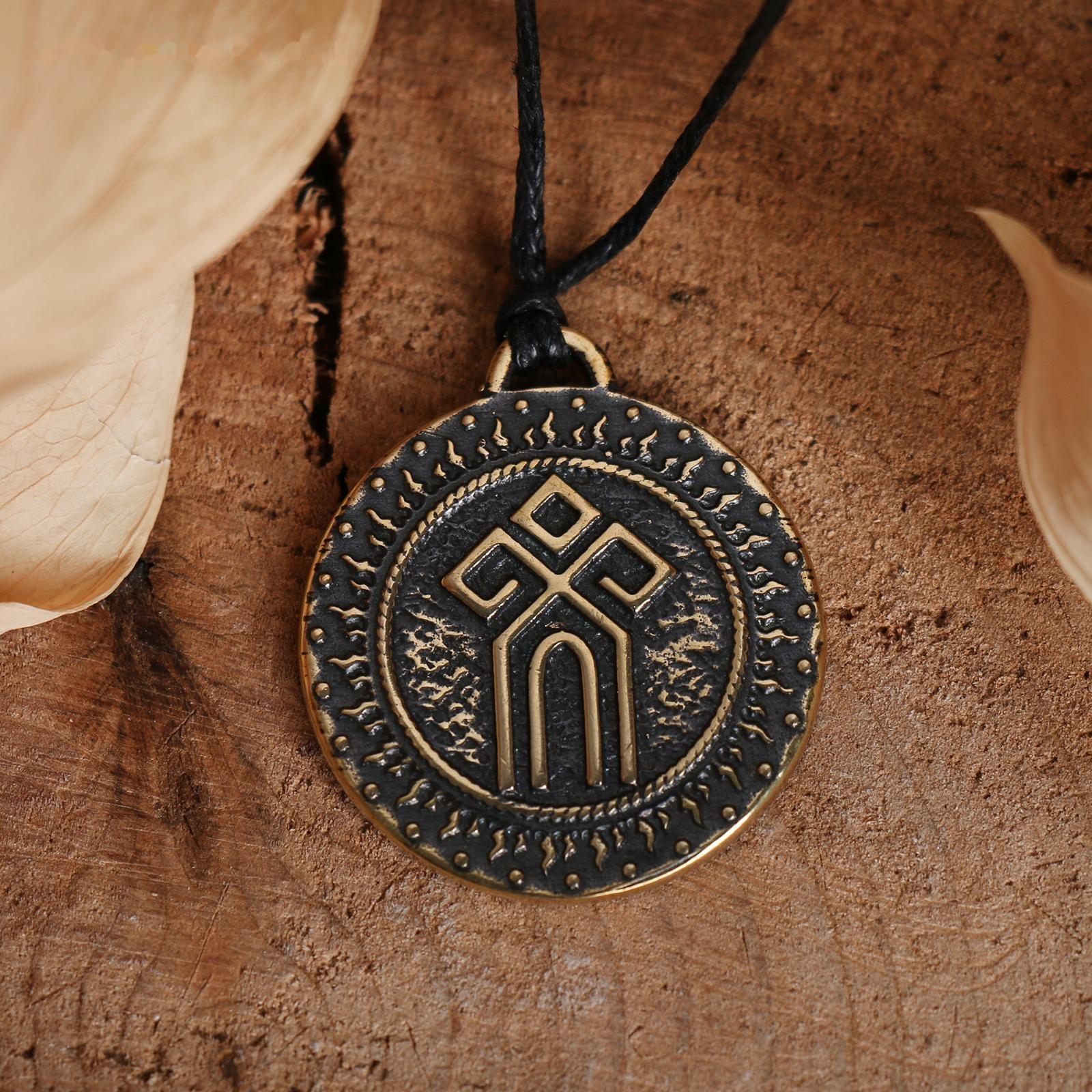 Славянский оберег из ювелирной бронзы 